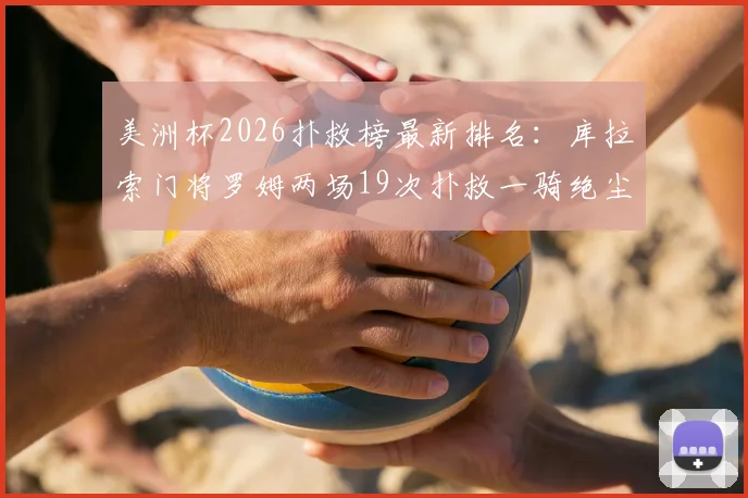 美洲杯2026扑救榜最新排名：库拉索门将罗姆两场19次扑救一骑绝尘，门神数据详解